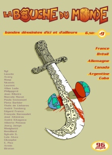 Capa da revista “La bouche du monde”, uma publicação alternativa de Eduardo Pinto Barbier. DR