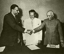 O Movimento dos Não-Alinhados foi criado em 1956, por iniciativa de Gamal Abdel Nasser (Egito), Josip Bruz Tito (ex-Iugoslávia) e Nehru (India).   Foto: DR