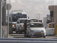 “Check Point” de Kalandia, uma dos postos de controle para a entrada em Jerusalém. Foto : Elcio Ramalho / RFI 
