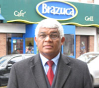 O brasileiro Francisco Sampa vive em Newark desde 1987 e é presidente da Brazilian American United Association.  Foto: Maria Emilia Alencar/RFI