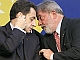 Os presidentes Nicolas Sarkozy e Luiz Inácio Lula da Silva.  Foto: Reuters