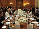 Jantar de Gala com os líderes do G20, em Londres.  Foto: Reuters