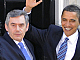 Gordon Brown e Barack Obama.Foto: Reuters