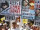 Protestos na Coreia do Sul contra teste nuclear realizado na segunda-feira pela Coreia do Norte.
Foto: Reuters
