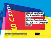 Cartaz da exposição "Movimento Bauhaus", em cartaz no espaço cultural Martin-Gropius-Bau.Foto: VG Bild-Kunst
