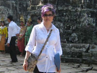 旅法柬埔寨华人罗逸华女士2009（罗逸华提供照片）