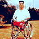 在1989年64惨案被中共坦克压断双腿的方政（64memo.com提供照片)