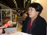 戴晴在法兰克福书展（RFI-Chine）