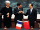 中国总理温家宝在人民大会堂设宴招待法国总理菲永(2009/12/21) REUTERS