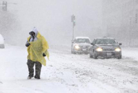 欧美遭暴风雪袭击