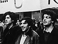 Alain Krivine und Henri Weber bei einer Demonstration im Mai 68©Romain Goupil