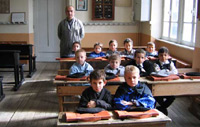 Dorfschulklasse in Le Couserans im Département Ariège.  © Office de Tourisme de St Girons