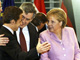 Bundeskanzlerin Angela Merkel und Frankreichs Präsident Nicolas Sarkozy: nichts und niemanden mehr zwischen sich?(Reuters)