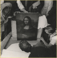 Die Rückkehr der Mona Lisa im Juni 1945.© Musée du Louvre Foto Pierre Jahan