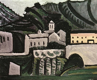 Pablo Picasso: Le Village de Vauvenargues II, 1959© Collection particulière - Succession Picasso 2009