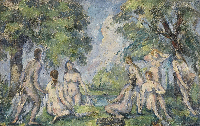 Paul Cézanne: Baigneuses - gegen 1890© Musée Granet, Aix-en-Provence