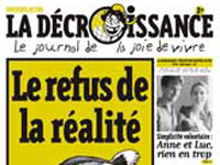 Eine Zeitschrift gegen Wirtschaftswachstum und für mehr Lebensfreude: "La décroissance, le journal de la joie de vivre".(Foto: La décroissance, le journal de la joie de vivre)