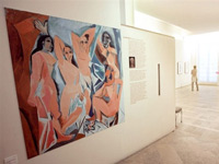 "Les Demoiselles d'Avignon" im Pariser Picasso-Museum(Foto: AFP)
