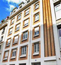 Das France-Télécom-Gebäude im 17. Arrondissement(Photo : AFP)