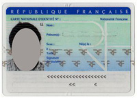 La carte nationale d'identité française. (Photo : DR)