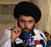  Riyad al-Nuri, aide to Shia cleric Moqtada al-Sadr (pictured above) has been shot dead in Najaf(Photo : AFP)