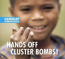 400 million people live in areas contaminated by cluster bombs© Handicap International