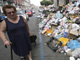 Garbage crowds the streets of Naples (Photo: Reuters)