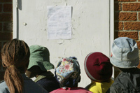Presidential election results posted in Budiriro, Harare(Photo: Reuters)