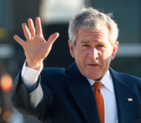 US President George W Bush in Europe(Photo: Reuters)