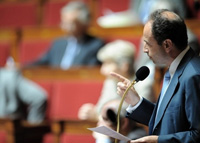 Jean-François Copé, head of the parliamentary commission on public media.(Photo : AFP)