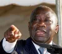 President Laurent Gbagbo.(Photo : AFP)