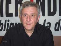 Daniel Gluckstein, a founder of the Parti Ouvriere Indépendent (POI)(Credit: J. van der Made)