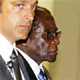 Robert Mugabe with bodyguard in Rome, June 2008(Photo: Reuters)