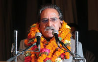 Nepal's Maoist leader Prachanda, after the elections in April 2008(Photo: Reuters)