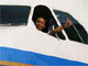 China Southern Airlines chiarman Liu Shao-yang piloting the first direct China-Taiwan flight(Photo: Reuters)