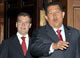  Medvedev (l) and Chavez(Photo: Reuters)