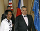 US Secretary of State Condoleezza Rice with Czech Minister of Foreign Affairs Karel Schwarzenberg(Credit: Reuters)