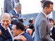 Israeli Prime Minister Ehud Olmert (L), Egyptian President Hosni Mubarak, and Syrian President Bashar al-Assad (R) in Paris.(Photo : Reuters/Vincent Kessler)