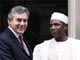 UK's Prime Minister Gordon Brown meets Nigerian President Umaru Yar'Adua(Credit: Reuters)