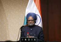 India's Prime Minister Manmohan Singh listens to speeches during the G8 in Japan(Credit: Reuters)