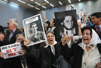 Activists react after hearing the verdict.(Photo: REUTERS/Tribunal Oral Federal Tucuman/Jorge Olmos Grosso/Handout (ARGENTINA). FOR EDITORIAL USE ONLY. NOT FOR SALE FOR MARKETING) 