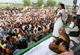 Mamata Banerjee, chief of the regional Trinamool Congress party, speaks during a protest rally in front of Tata Motors' new small car project at Singur, 50 km (32 miles) north of the eastern Indian city of Kolkata, August 24, 2008. Thousands of protesters surrounded a factory building what is billed as the world's cheapest car, the Nano, in the biggest demonstration yet against seizure of farmland for industry in West Bengal. REUTERS/Jayanta Shaw (Photo: Reuters)