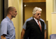 Former Bosnian Serb leader Radovan Karadzic is escorted at a hearing at the United Nations tribunal in The Hague August 29, 2008. The UN tribunal for the former Yugoslavia entered a plea of not guilty on behalf of Karadzic for war crimes and genocide charges on Friday after he refused to enter one. At his second plea hearing before his trial for charges of war crimes and crimes against humanity in the 1992-95 Bosnian war, Karadzic refused to enter pleas for all of the charges against him. REUTERS/Valerie Kuypers(Photo: Reuters)