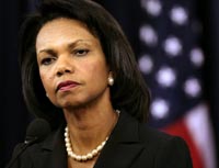 US Secretary of State Condoleezza Rice(Credit: Reuters)