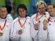 France's 4 x 100m freestyle swim team(Reuters)