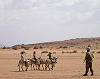 A UNAMID soldier in Darfur(Photo: Reuters)