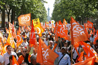 A protest in Paris, 17 juin 2008.(Photo : Reuters)