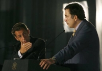 Sarkozy and Saakashvili in Tibilisi(Photo: Reuters)