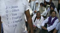 Indian Christians protest in Orissa State, 1 September 2008(photo: Reuters)