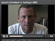 A screen grab from Lance Armstrong's website shows a video blog entry where Armstrong announces that he is coming out of retirement.(Photo: Reuters)